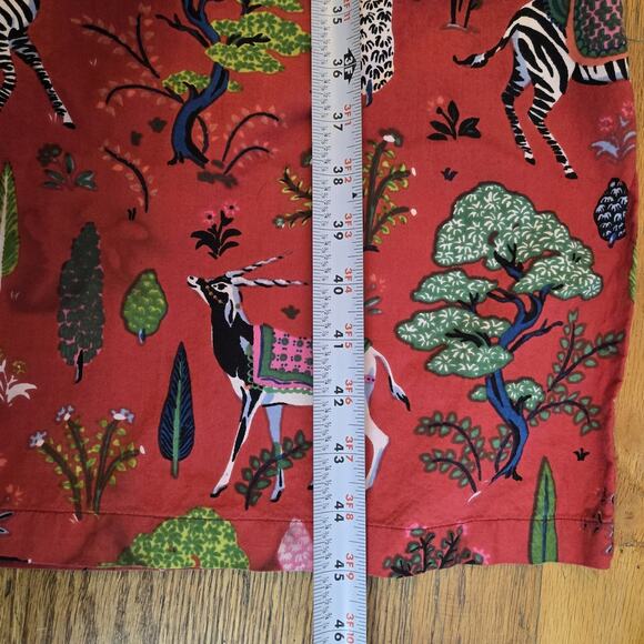 Print Fresh Robe sz L-XL ANTELOPE FOREST. Stains! No Belt - Picture 4 of 11